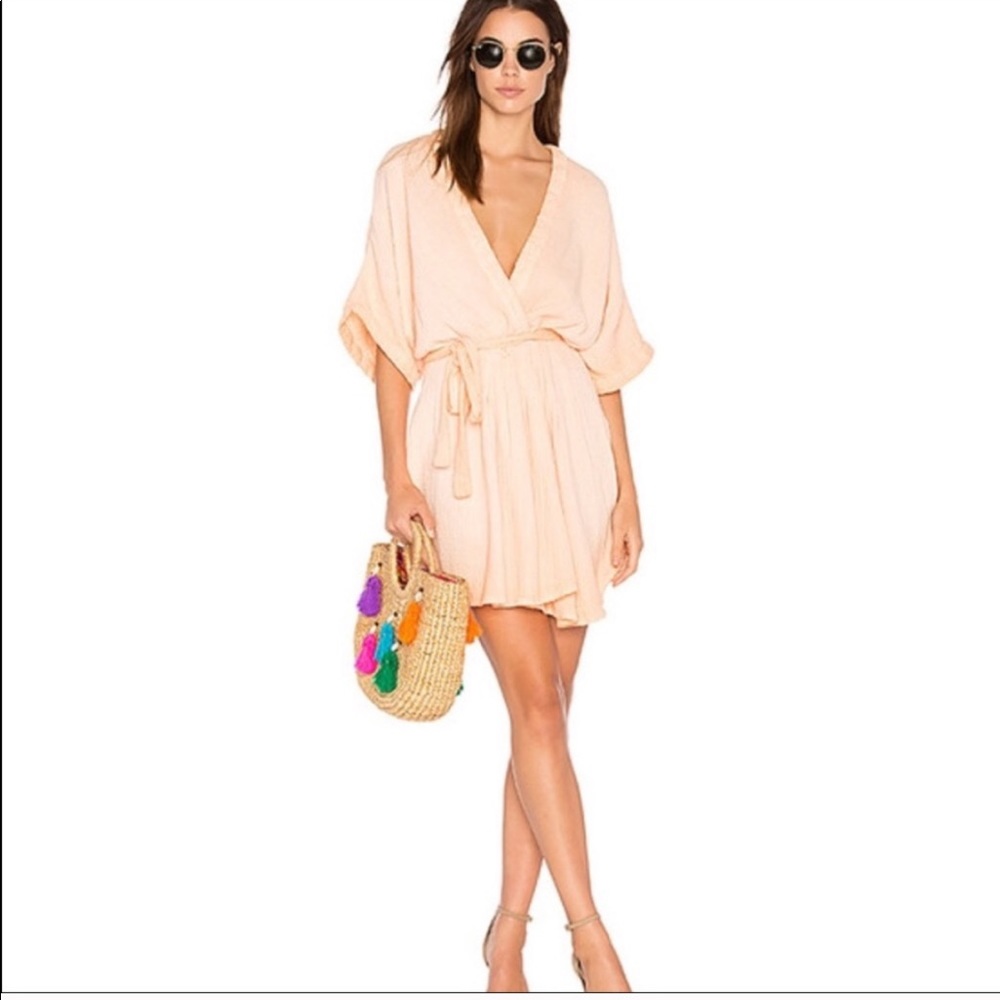 Free People Gauzy Mini Dress